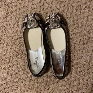 MIchael kors flats snakeskin